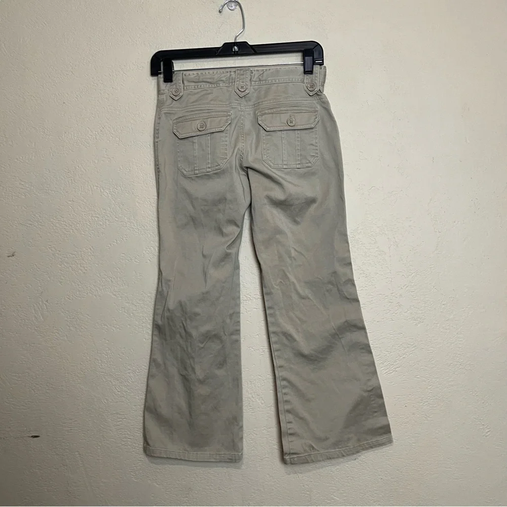 5 for $30 Old navy girl boot cut mid rise uniform pants‎ size 8-1/2